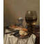 "Nature morte avec un sel" par pieter claesz - Art sur toile tendue avec châssis-968819684
