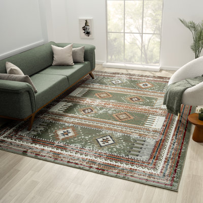 Stepheon Southwestern Indoor Rug