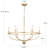 6 - Light Dimmable Wagon Wheel Chandelier-1493655321