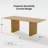 Maitilde Rectangular 30"H Wood Dining Table-1097910473-1122648609