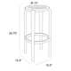 Awan Backless Outdoor Bar Stool