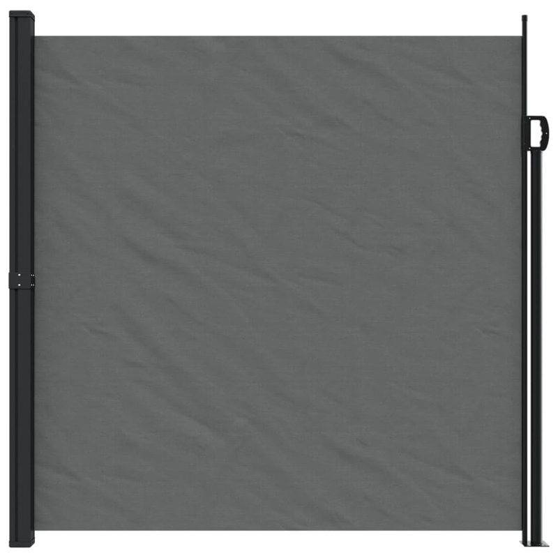 Retractable Side Awning, Anthracite, 200cm H x 300cm W