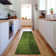 Premium Machine Washable Cerrito AMF554 Green Rug