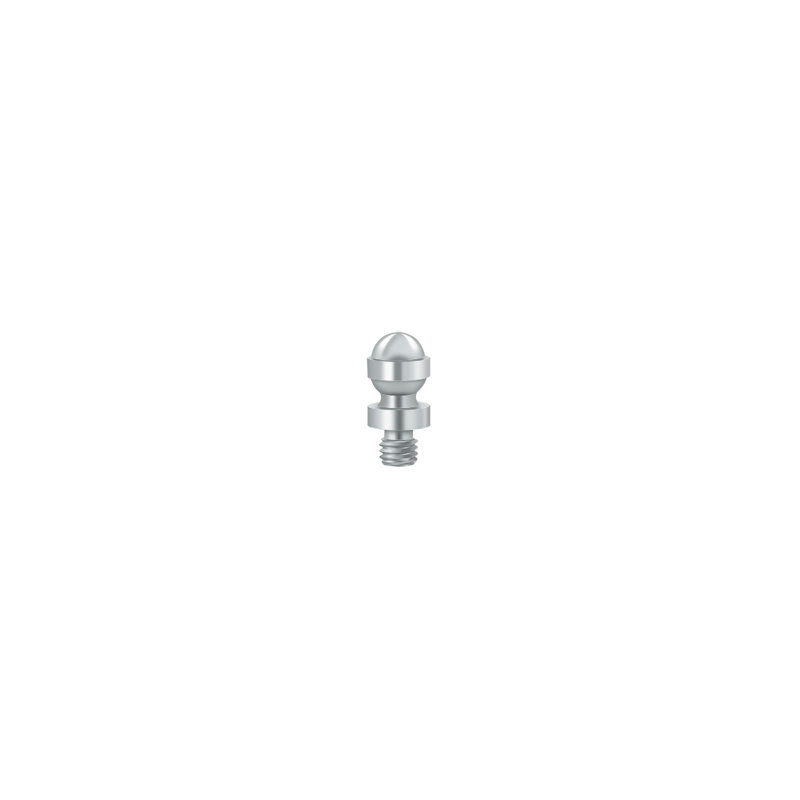 Deltana CHAT003 Acorn Tip in PVD Polished Brass, Polished Chrome