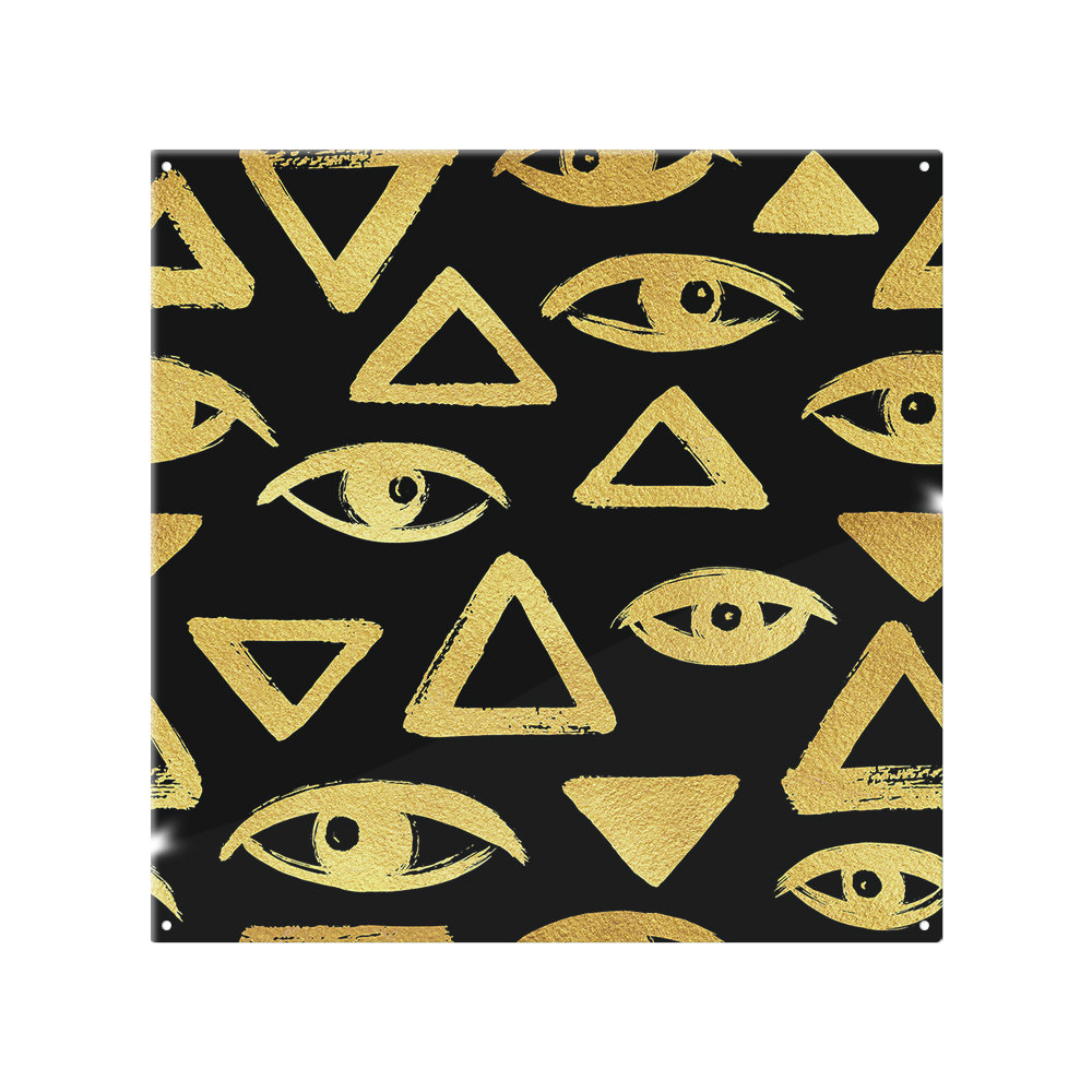 Eyes & Pyramids Splash Back