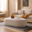 Table basse ovale en fibre de verre Wabi-sabi-112805736