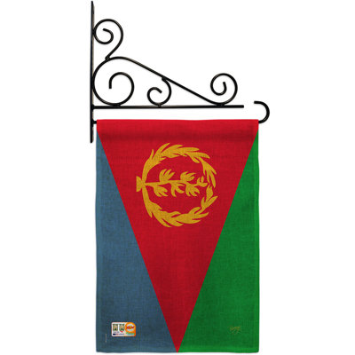 Double Sided 18.5'' H x 13'' W Burlap Garden Flag