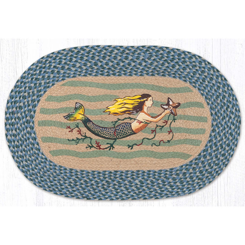  OP-245 Mermaid Oval Patch 20"x30", Oval 1'8" x 2'6"