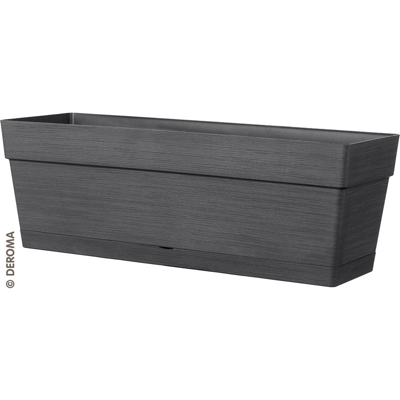Save R window box, Anthracite, 35cm H x 79cm W x 35cm D