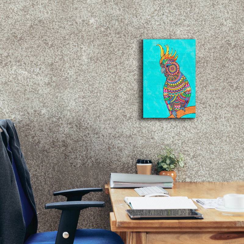 «Barry» par Hello Angel, art mural sur toile, H 18 po x l 12 po x P 0,75 po