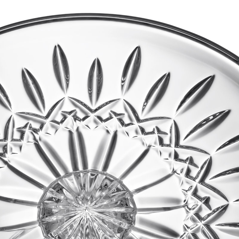 Lismore 11in Cake Footed Plate