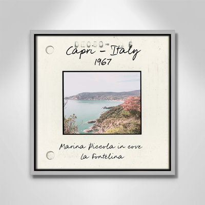 Ritona "Capri, Italy - Marina Piccola" Print