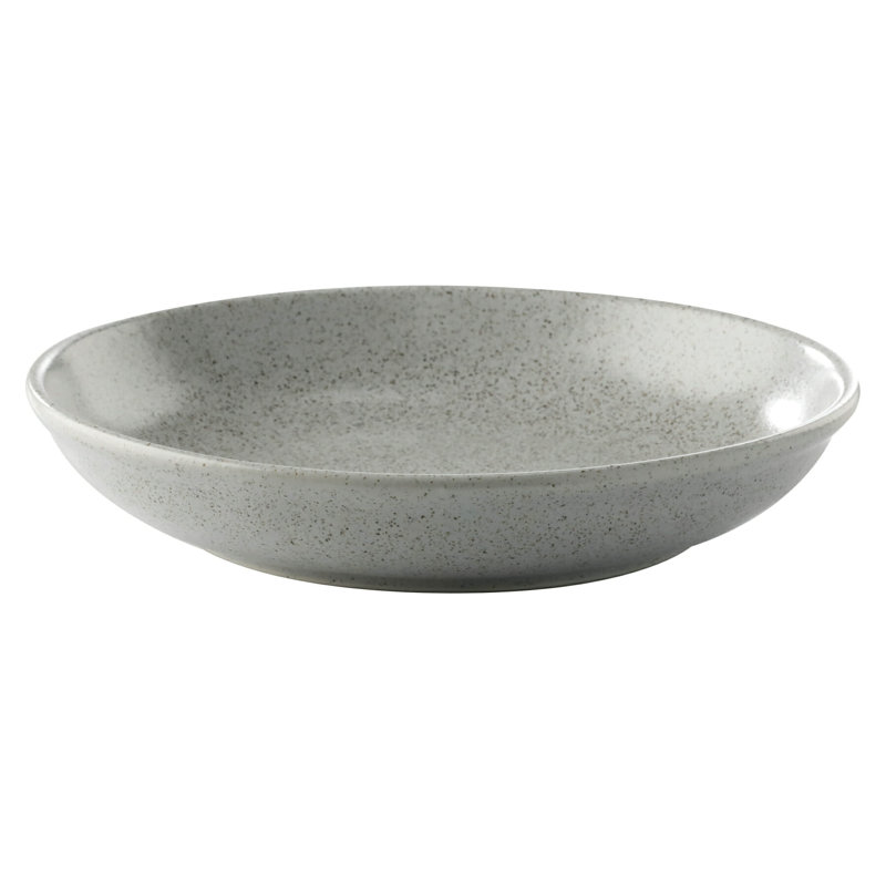 Le GE Bol coupe en porcelaine haute résistance, 52 onces, gris (ensemble de 12)