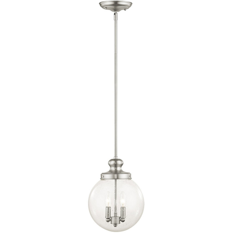 Michla 2 - Light Single Pendant, Brushed Nickel