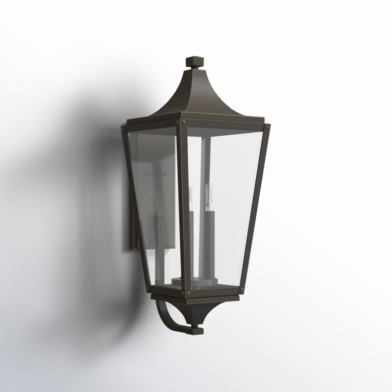 Jaymes 3-Light Outdoor Wall Lantern