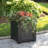 Lakeland Square Resin Planter with Water Reservoir-1947375405-1947375404