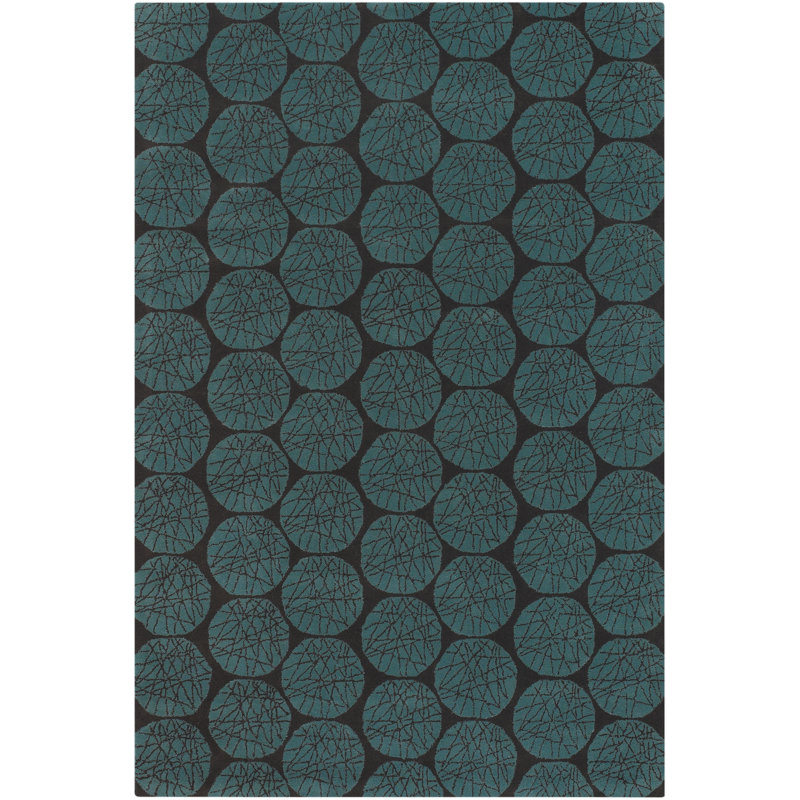 Performance Wool Geometric Indoor Rug, Rectangle 7'9" x 10'6"