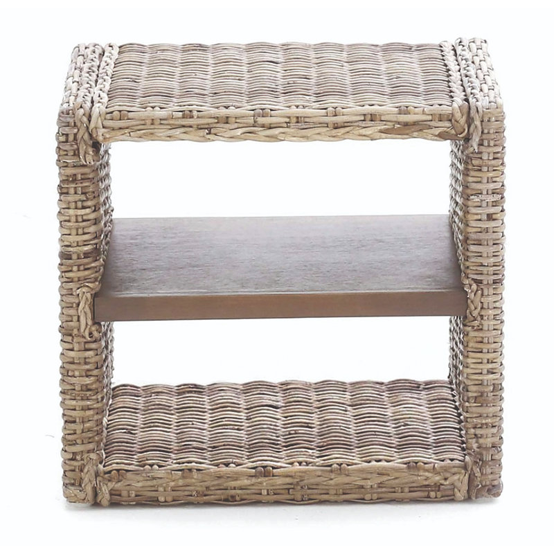 Riverton Wicker & Rattan Bedside Table