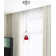 Lambdin 1 - Light Silver LED Single Pendant