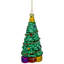 Ornement de Noël en verre 5,5 po
