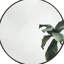Miroir de salle de bain noir 16 po - Verre pur de 4 mm de hauteur, cadre en alliage d'aluminium, protection contre la rouille ronde incassable de 16 po-1804092054