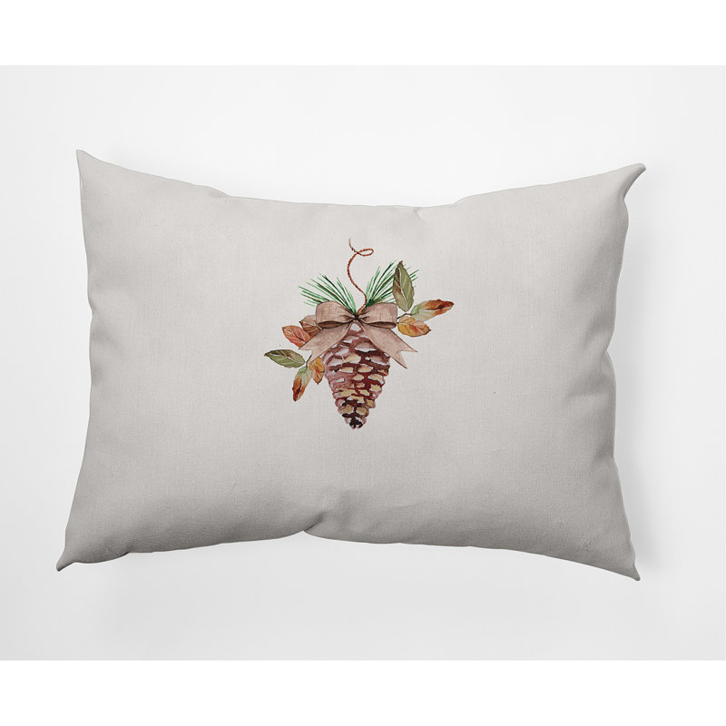  Coussin lombaire intérieur / extérieur Ornament, Blanc