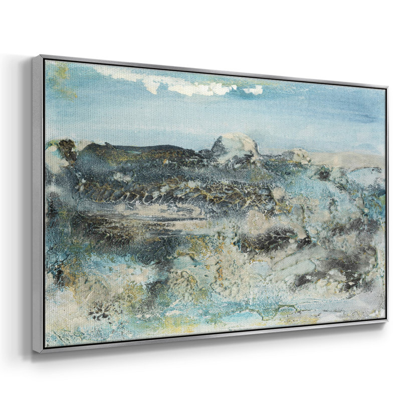 Motif de paix I, toile tendue avec châssis de qualité supérieure - prête à être accrochée, H 27 po x l 41 po x P 2 po