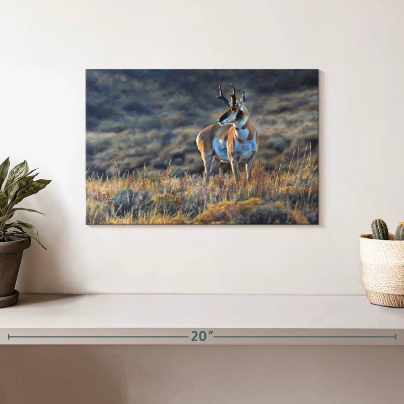 Brampt Pronghorn Pride, 8" H x 12" W