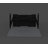 Sinead 44'' Z-Shaped Carbon Fiber Surface PC Gaming Desk with Cup Holder and Headphone Hook-480800781