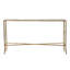 Console 56,5 x 14 x 30 po, plateau en miroir