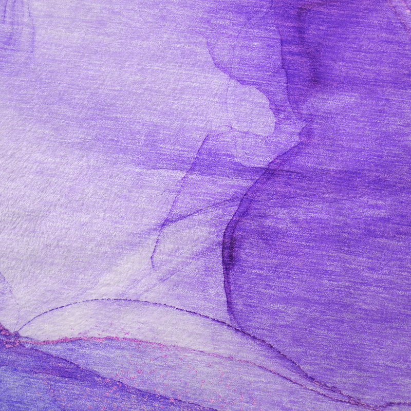Jeté en sherpa Addison, Mauve