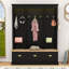 Multi-Functional Entryway Organizer with Lighting and Craftsmanship-2023622971
