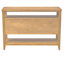 Console de rangement en bois Lily Pond Naomi avec 2 portes en canne naturelle