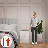 Maiesha 3-Piece Modern Bedroom Furniture Set With 6-Drawer Dresser And 2 Nightstands-125402733