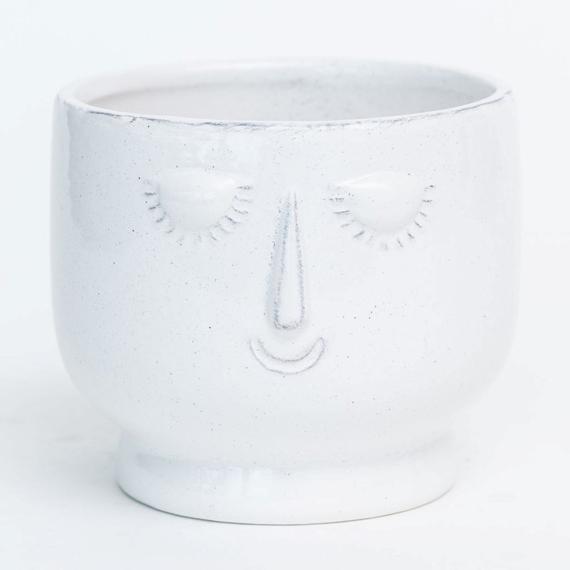 Keyon Ceramic Pot Planter, 5.1" H x 4.7" W x 4.7" D