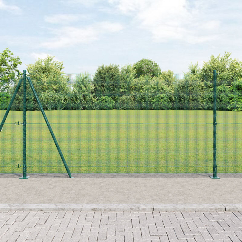 120cm H x 2500cm W Metal Border Fencing