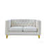 Canapé combiné (3 + 2) - Velours beige