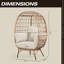 Fauteuil de patio avec coussins Cuccia-1379017849-1379017848