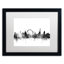 « london england horizon bw », reproduction d’impression sur toile encadrée-17766353-73581874-40360664