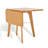 Jesiel Extendable Solid Wood Base Dining Table