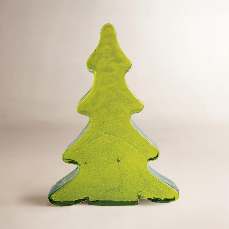 Flat Glass Tree Decor