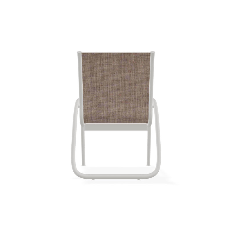 Fauteuil de patio Gardenella, Neige texturée, Fenouil Augustine Sunbrella®