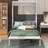 Full-Scale Murphy Bed Outfitted With 2 Drawers