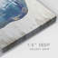 Blue Shell II - peinture sur toile tendue-1617108551