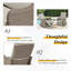 Chaise berçante d'extérieur en osier Edina-565806206