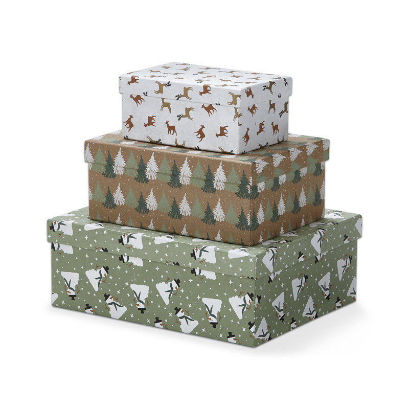 Balsam Paper Box S/3
