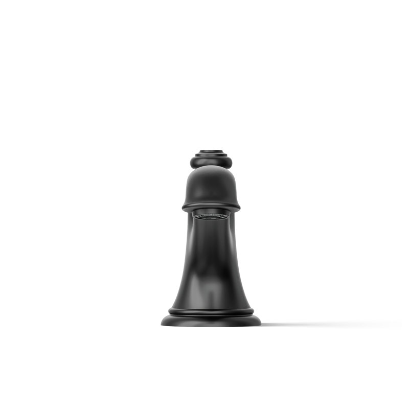 Artifacts Bathroom Sink Spout with Bell Design, Matte Black