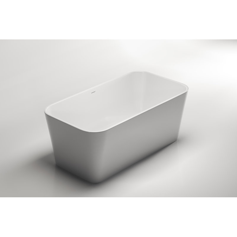 Edge 59" x 32" Freestanding Soaking Bathtub With Void