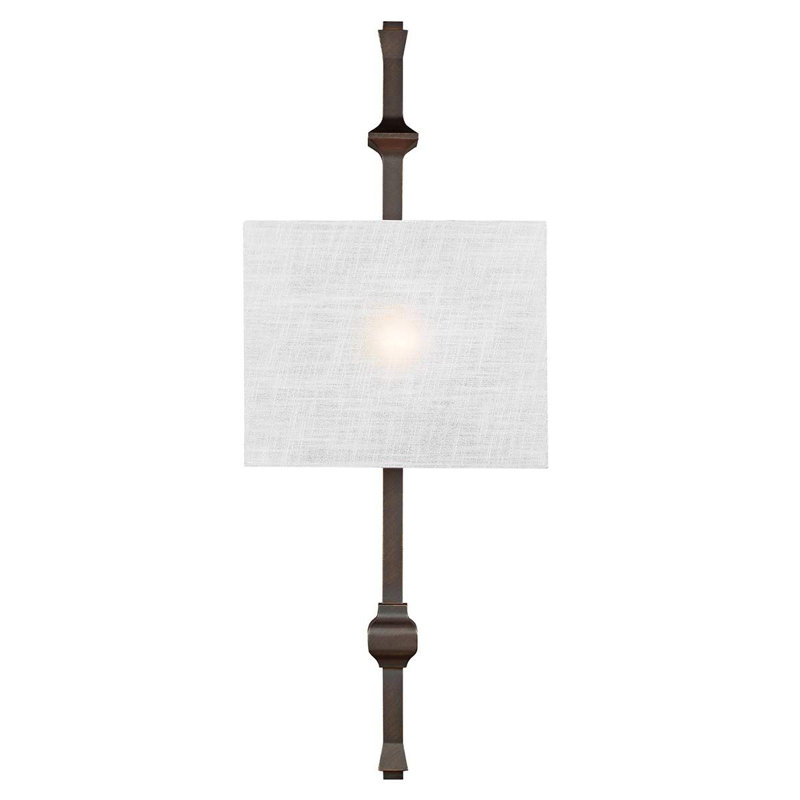 Seaway Flush Mounted Sconce, Antique Bronze