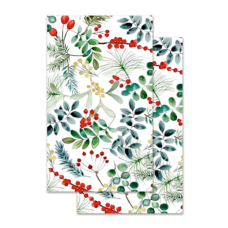 Serviette de cuisine Festive Foliage